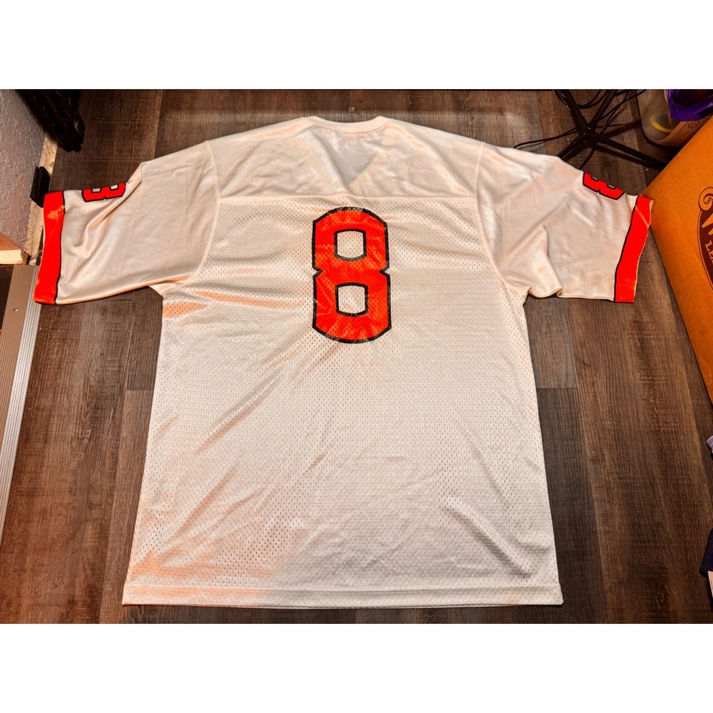 Nike Oregon State Beavers Football Jersey Mens Large White #8 OS Nike Team Mesh - Picture 3 of 5